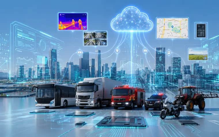 GPS & MDVR Tracking Platform product category