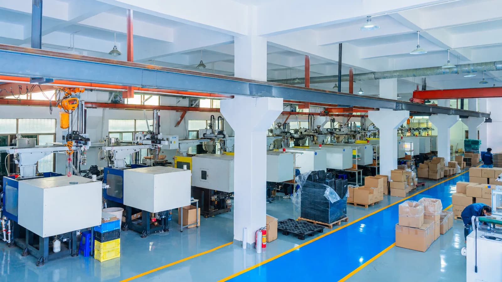 Vehicle electronics production workshop