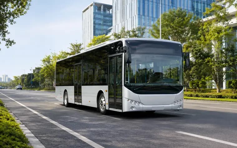 Public transit bus for connected passenger safety and vehicle monitoring solutions
