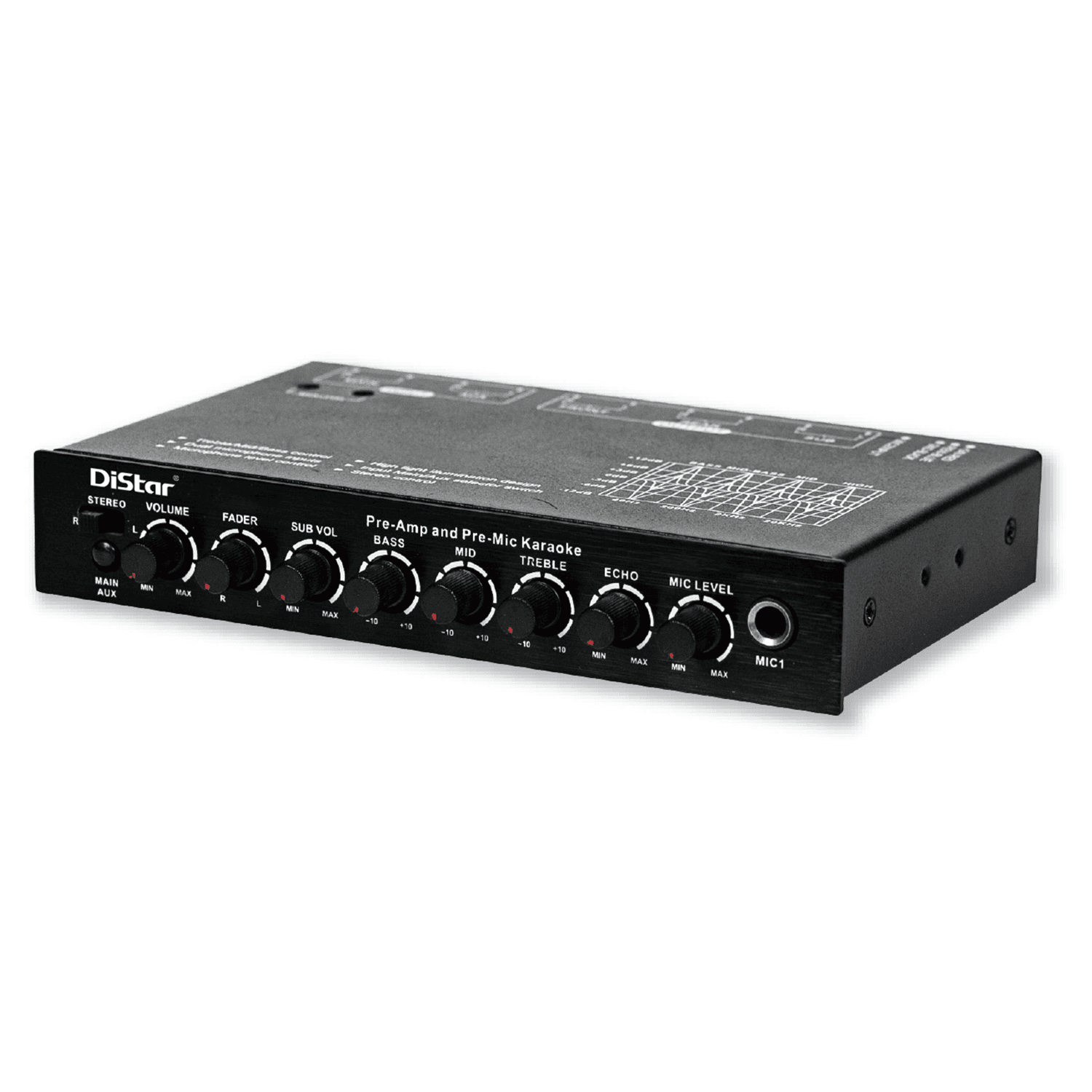 DST-125-24 Audio Mixer for Bus product view 1