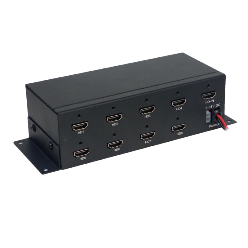 DST-HD2408 1-in-8 HDMI Video Splitter for Bus product view 1