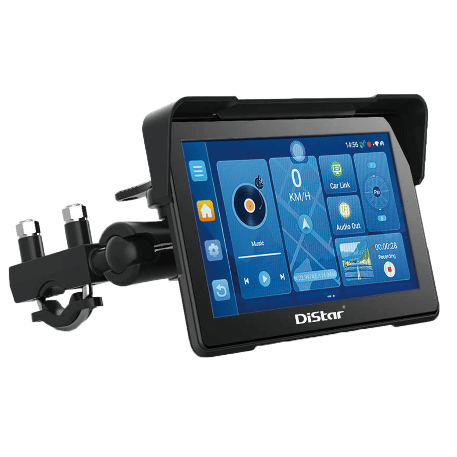 DST-M7C Android Motorcycle Navigation with Cloud Connectivity product view 1