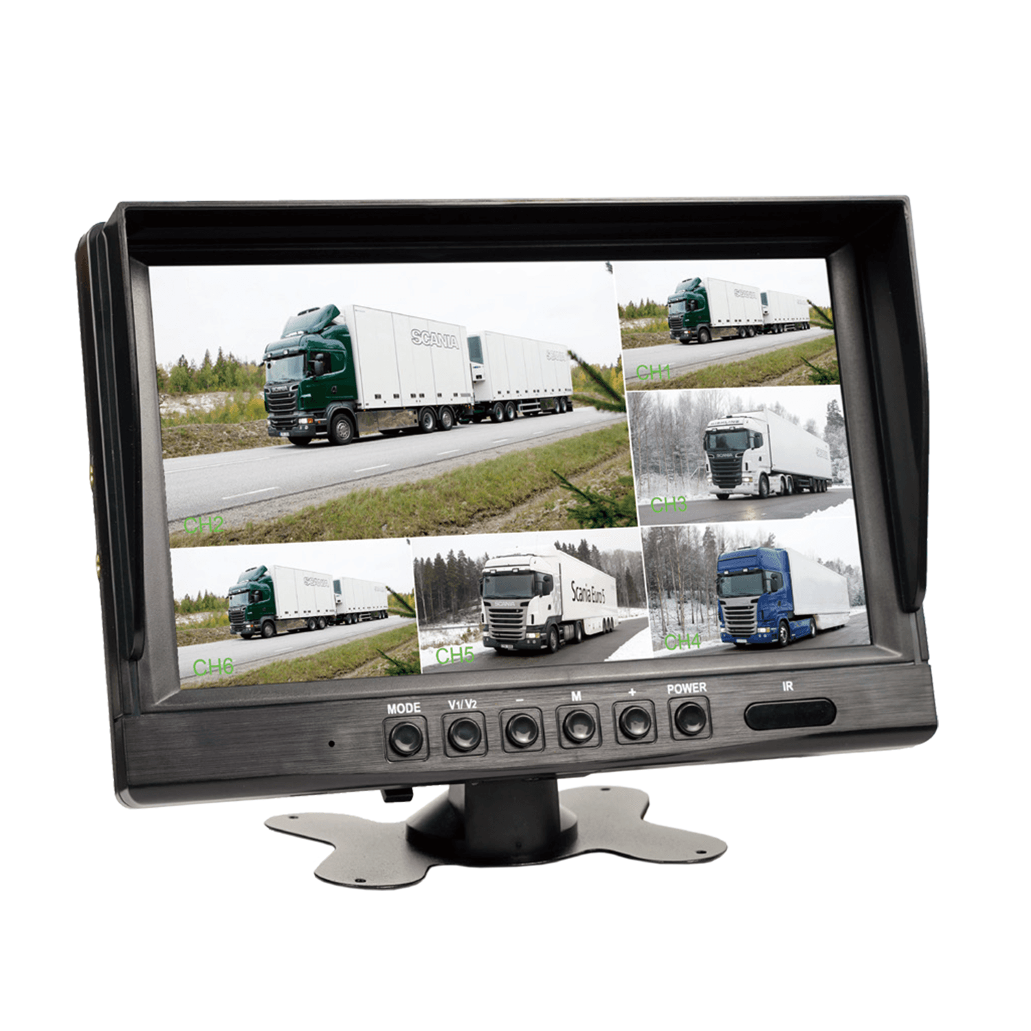 DST-M906 9-inch Hexa-Split Vehicle Safety Monitor product view 1