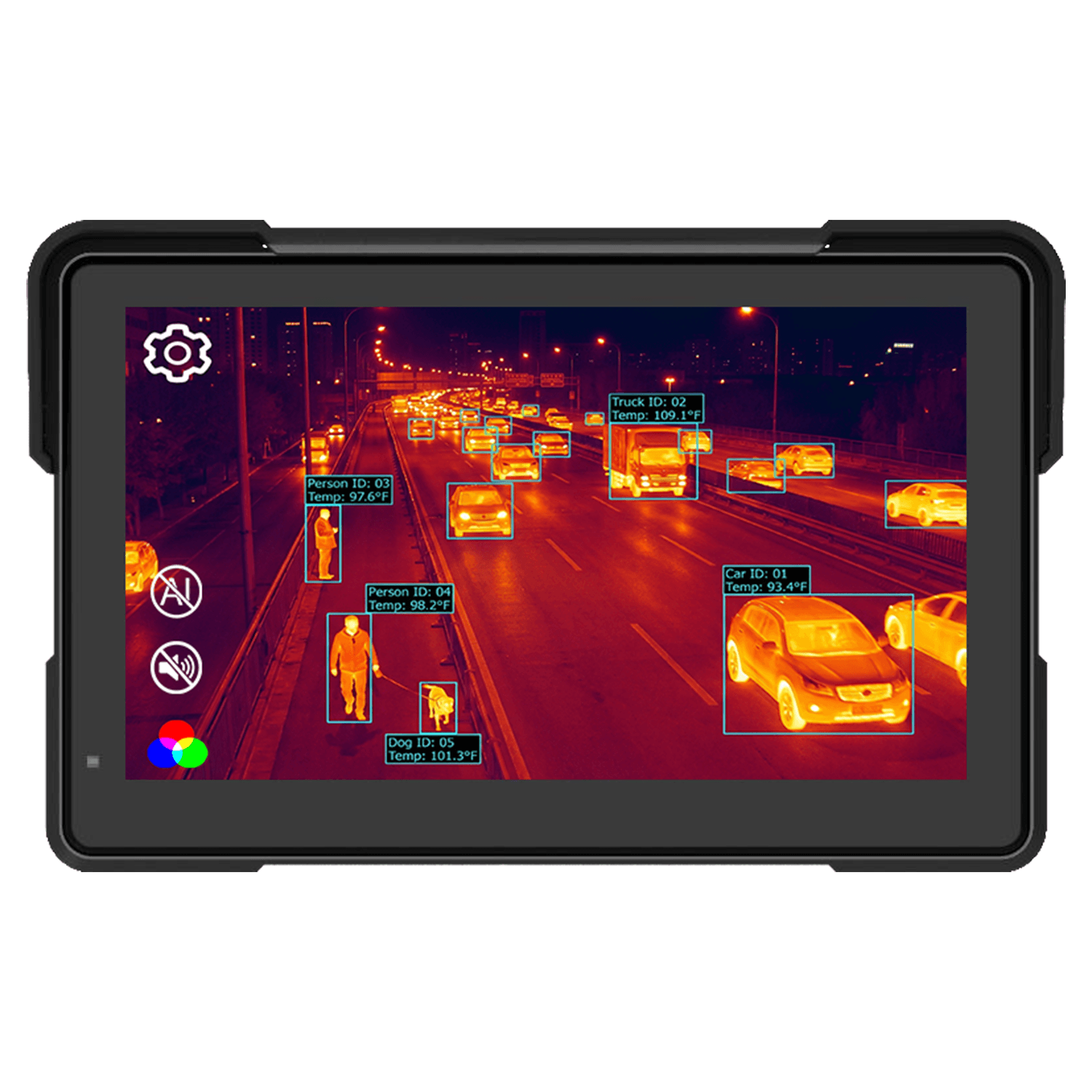DST-TVM700 AI Pro 7-inch AI Thermal Imaging System product view 1