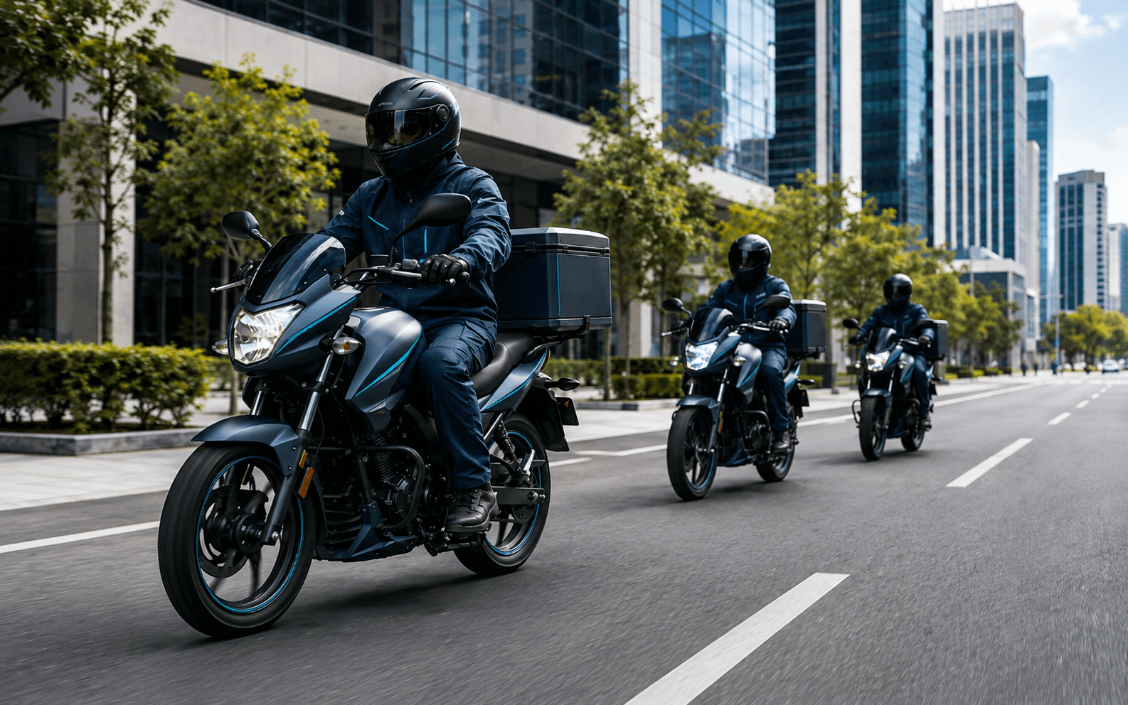 Motorcycle Fleet solution banner